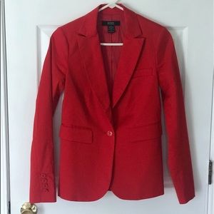 Body by Victoria red blazer
